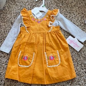 NWT Dress with coordinating onesie